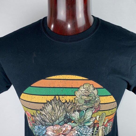 Pot Head T-Shirt Mens Stoner Burnout Weed Unique Weird Happy Funny M - Picture 3 of 6